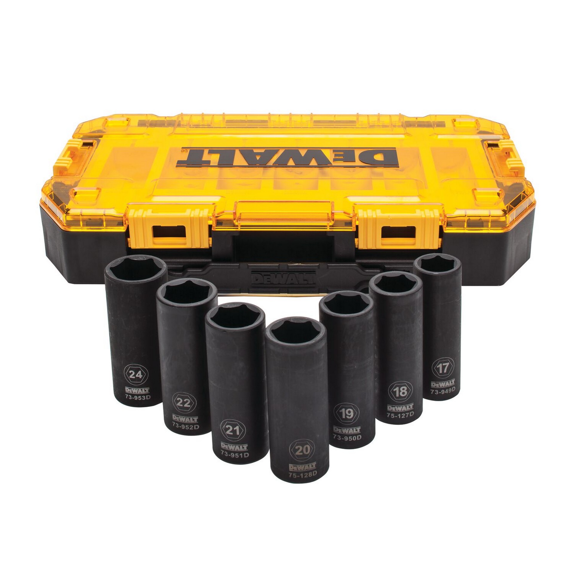 Dewalt Löökpadrunite komplekt 17-24mm