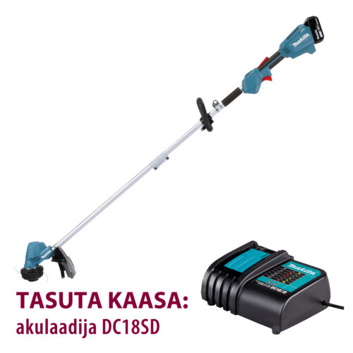 Makita Akutrimmer DUR192LZ              
TASUTA KAASA akulaadija DC18SD!